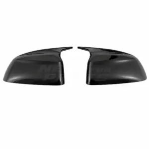 Mirror Covers (Overzet) Voor BMW X3/X4/X5/X6/X7 – M Performance Look, Hoogglans Zwart