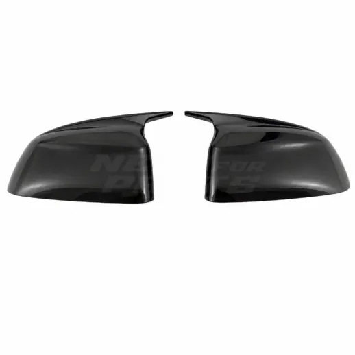 Spiegelkappen (Overzet) voor BMW X3/X4/X5/X6/X7 – M Performance Look, Hoogglans Zwart