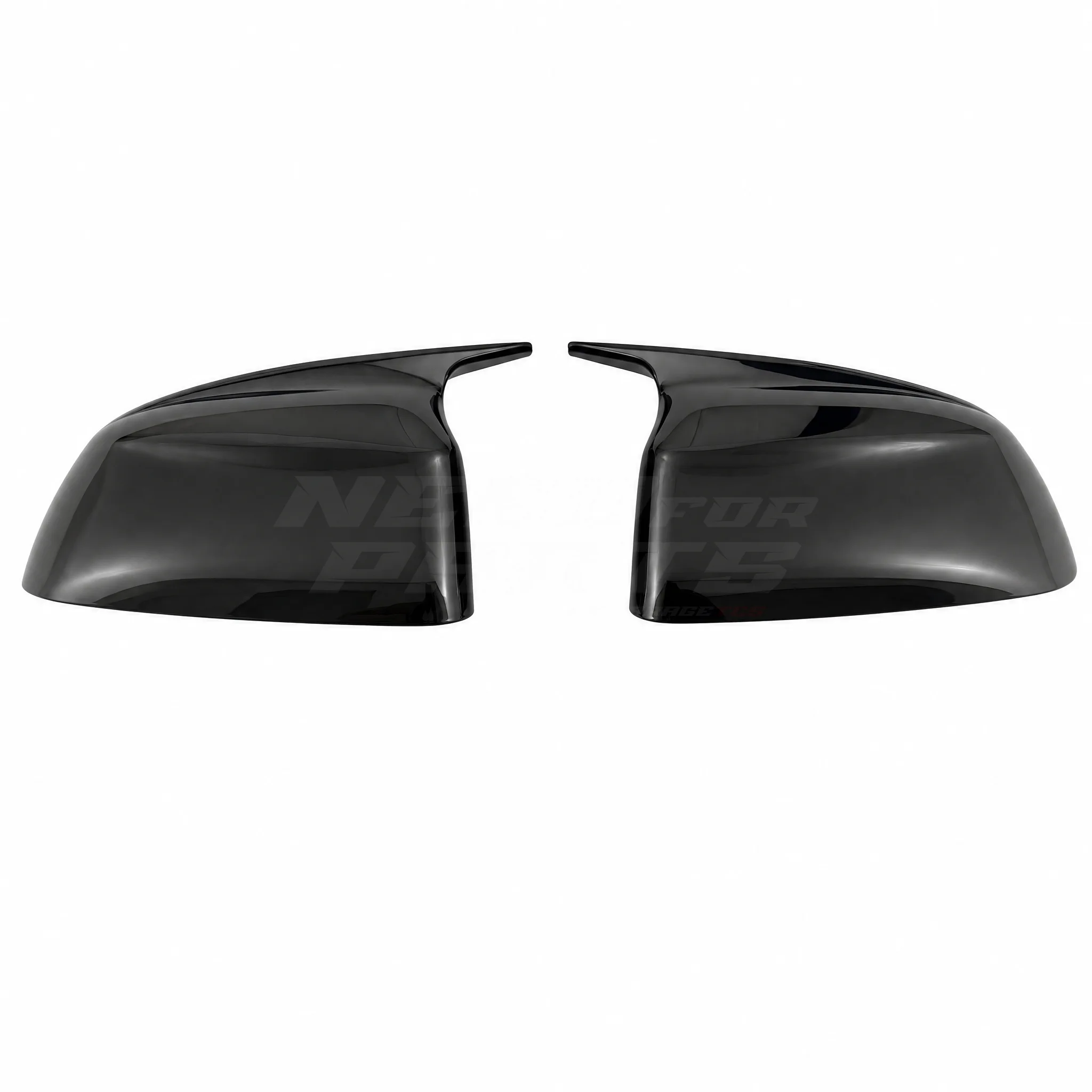 Mirror Covers (Overzet) Voor BMW X3/X4/X5/X6/X7 – M Performance Look, Hoogglans Zwart