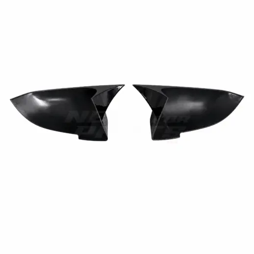 Spiegelkappen (Overzet) voor BMW 5 Series/6 Series/7 Series – M Sport Look, Hoogglans Zwart