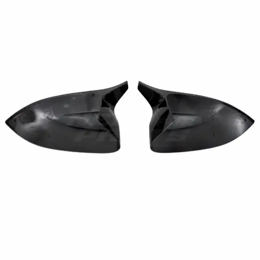 Spiegelkappen (Overzet) voor BMW X3/X4/X5/X6/X7 – M Performance Look, Hoogglans Zwart