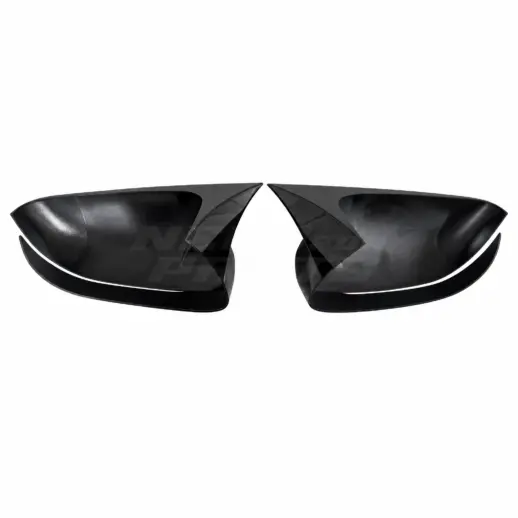 Spiegelkappen (Overzet) voor BMW 3 Series/5 Series/6 Series/7 Series/8 Series – M Sport Look, Hoogglans Zwart