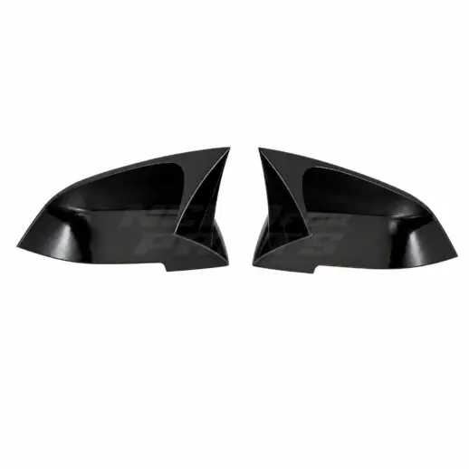 Spiegelkappen (Overzet) voor BMW 1 Series/2 Series/3 Series/4 Series/X1 – M Sport Look, Hoogglans Zwart