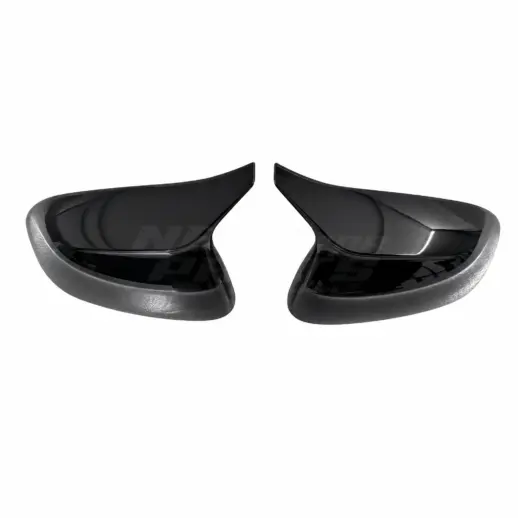 Spiegelkappen (Overzet) voor BMW X3/X4/X5/X6/X7 – M Performance Look, Hoogglans Zwart
