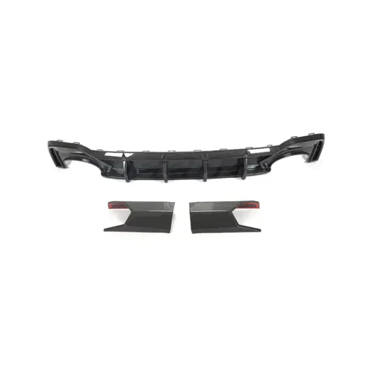 Dry carbon Diffuser voor Audi RS6 C8 (Avant) Pre-Facelift & Audi RS7 C8 (Sportback) Pre-Facelift – O-O – TCS Spec X