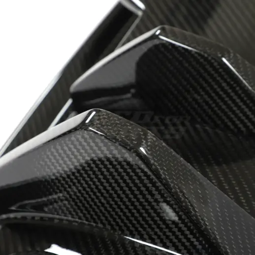 Dry carbon Diffuser voor Audi RS3 8Y (Sedan) Pre-Facelift – O-O – RS3 Look