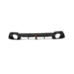 Dry Carbon Fiber Diffuser With LED Voor Volkswagen Golf 8/8.5 (Hatchback) R Line & GTD & GTE & GTI & GTI Clubsport – O-O – TCS Spec X