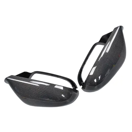Carbon Spiegelkappen (Vervangend) met side assist voor Audi A6/S6/RS6 C7 (Allroad & Avant & Sedan) Facelift – TCS Spec X