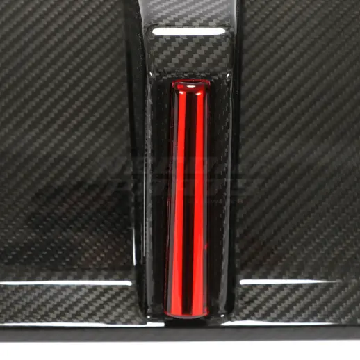 Dry carbon Diffuser met LED-remlicht voor Volkswagen Golf 8/8.5 (Hatchback) R Line & GTD & GTE & GTI – O-O – TCS Spec X