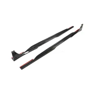 Dry Carbon Fiber Side Skirts Voor Audi RS6 C8 (Avant) Pre-Facelift & Audi RS7 C8 (Sportback) Pre-Facelift – TCS Spec X
