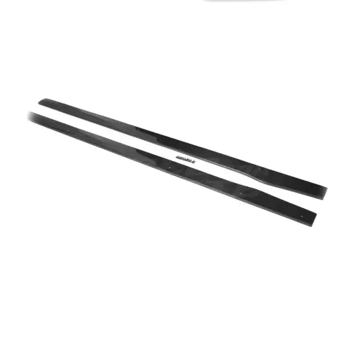 Carbon Sideskirtverlengingen voor Mercedes C Class W205 Pre-Facelift C63 AMG – TCS Spec X