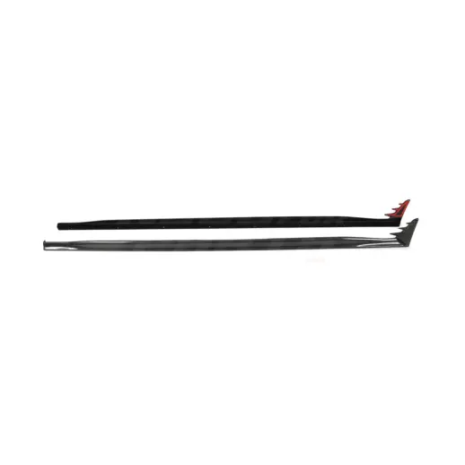 Carbon Sideskirts voor Volkswagen Golf 8 (Hatchback & Variant) Standard & R Line & GTD & GTE & GTI – TCS Spec X