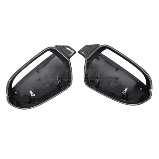 Carbon Spiegelkappen (Vervangend) met side assist voor Audi A6/S6/RS6 C7 (Allroad & Avant & Sedan) Facelift – TCS Spec X