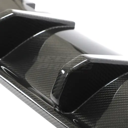 Dry carbon Diffuser voor Volkswagen Golf 8 (Hatchback) R – TCS Spec X