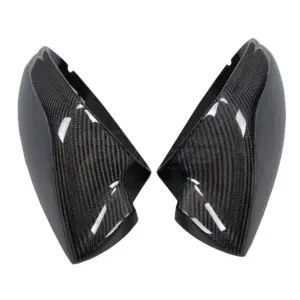 Carbon Fiber Mirror Covers (Vervangend) With ALC Voor Audi A6/S6/RS6 C7 (Allroad & Avant & Sedan) Facelift – TCS Spec X
