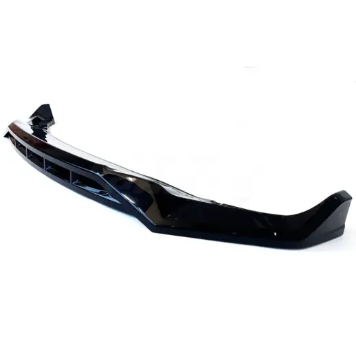 Voorspoiler voor BMW X5 G05 LCI M Sport & M60 – Racing Look, Hoogglans Zwart