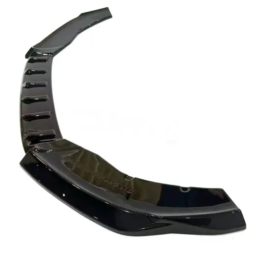Voorspoiler voor Cupra Leon Mk1 (KL1)/Mk1 (KL8) Facelift – Sport Look, Hoogglans Zwart