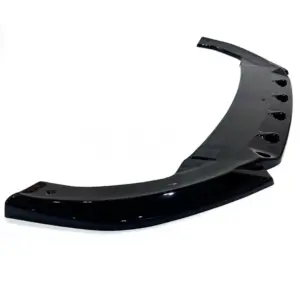 Front Splitter Voor Cupra Leon MQB Pre-Facelift – Sport Look, Hoogglans Zwart