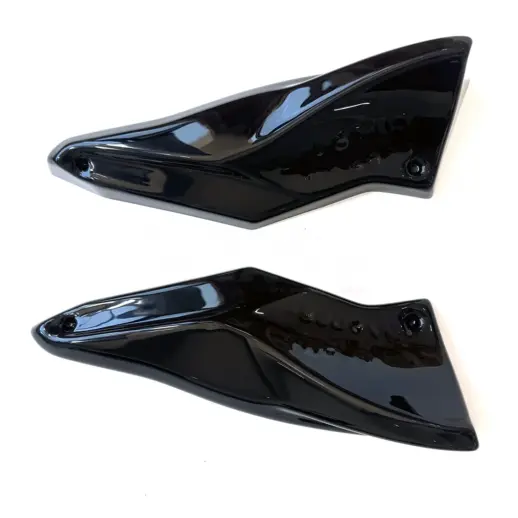 Zijsplitters achter voor Cupra Formentor Mk1 (KM7) Facelift – Sport Look, Hoogglans Zwart