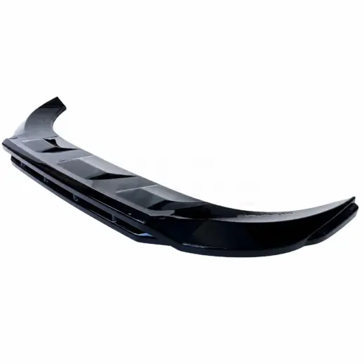 Voorspoiler voor Cupra Ateca Mk1 (KH7) Facelift – Racing Look, Hoogglans Zwart
