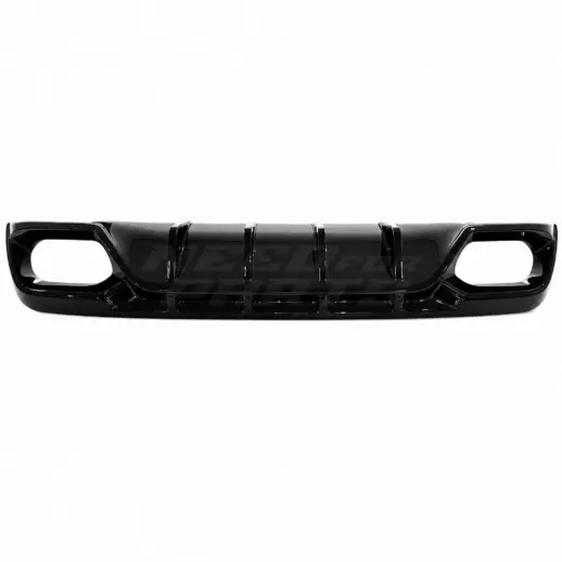 Diffuser voor Cupra Leon Mk1 (KL1) Pre-Facelift – OO-OO – Racing Look, Hoogglans Zwart