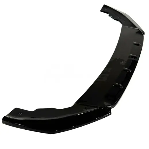 Voorspoiler voor Seat Leon Mk4 FR – Sport Look, Hoogglans Zwart