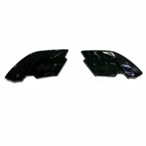 Rear Side Splitters Voor Seat Leon Mk3 Facelift FR & Cupra – Sport Look, Hoogglans Zwart