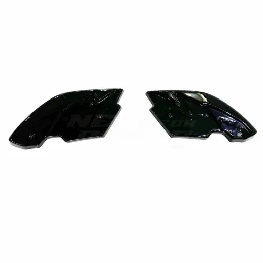 Zijsplitters achter voor Seat Leon Mk3 Facelift FR & Cupra – Sport Look, Hoogglans Zwart