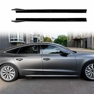 Side Skirts Voor Audi A7 S Line/S7 C8 (Sportback) – Performance Look, Hoogglans Zwart