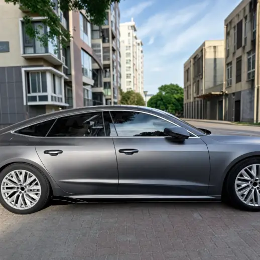 Sideskirts voor Audi A7 S Line/S7 C8 (Sportback) – Performance Look, Hoogglans Zwart